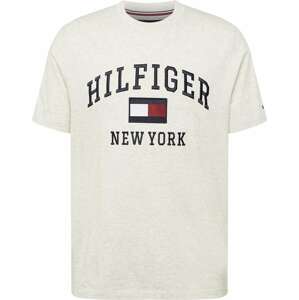 Tričko Tommy Hilfiger béžový melír / námořnická modř / krvavě červená / bílá