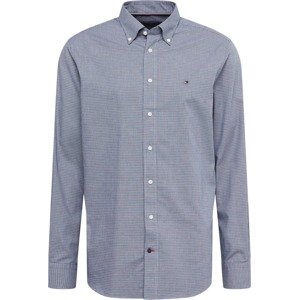 Košile Tommy Hilfiger Tailored kobaltová modř / bílá