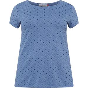 Tričko 'MINTT' Ragwear Plus námořnická modř / modrý melír