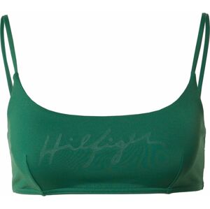 Horní díl plavek Tommy Hilfiger Underwear tmavě zelená