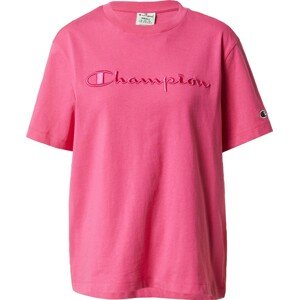 Tričko Champion Authentic Athletic Apparel námořnická modř / pink / červená / bílá