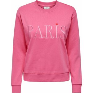 Mikina 'Paris' JDY pink / růžová