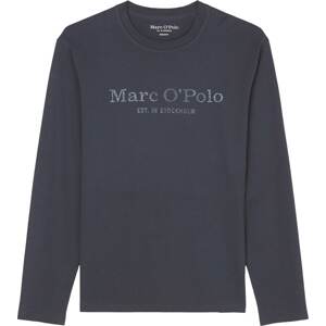 Tričko Marc O'Polo námořnická modř / bílý melír