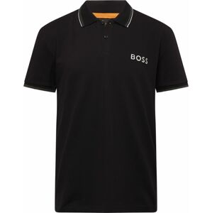 Tričko 'Pelogox' Boss Orange khaki / černá / bílá