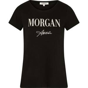 Tričko 'DATTI' Morgan černá / stříbrná