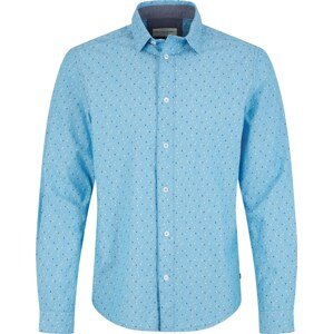 Košile Tom Tailor béžová / modrá / světlemodrá / bílá