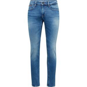 Džíny 'Scanton' Tommy Jeans modrá / hnědá / červená / bílá