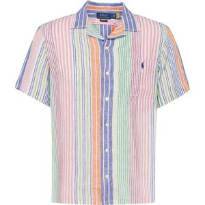 Košile 'Clady' Polo Ralph Lauren světle zelená / fialová / pink / bílá