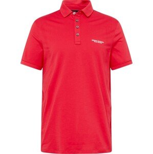 Tričko Armani Exchange červená / bílá