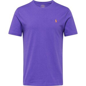 Tričko Polo Ralph Lauren fialová / oranžová
