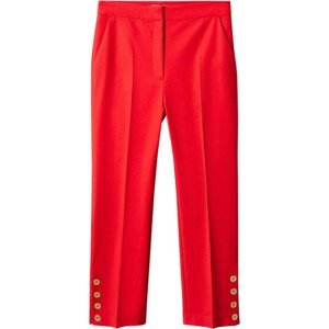 Kalhoty s puky 'Gold' Mango červená