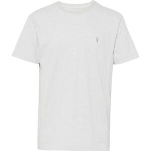 Tričko 'ELLIOT' AllSaints šedá / bílá