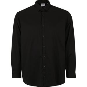 Košile 'Blacardiff' Jack & Jones Plus černá