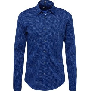 Košile 'Roan' BOSS Black námořnická modř / královská modrá