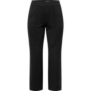 Kalhoty se sklady v pase 'POPTRASH-SUKI' Only Curve černá