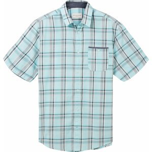 Košile Tom Tailor aqua modrá / černá / bílá