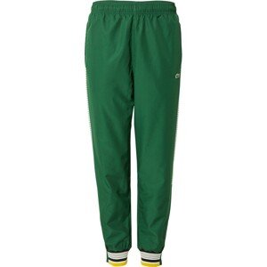 Kalhoty Lacoste žlutá / trávově zelená / černá / přírodní bílá
