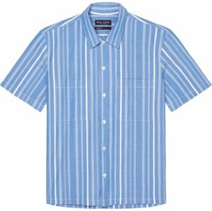Košile Marc O'Polo modrá / bílá