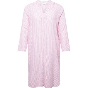 Košilové šaty 'CARLINETTE' ONLY Carmakoma světle růžová / bílá