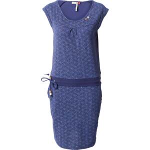 Letní šaty Ragwear námořnická modř / bílá