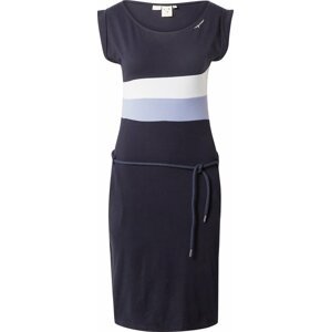 Šaty 'TARAYA' Ragwear námořnická modř / světlemodrá / bílá