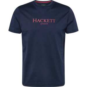 Tričko Hackett London námořnická modř / fuchsiová