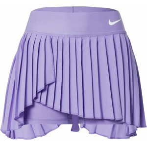Sportovní sukně Nike světle fialová / bílá