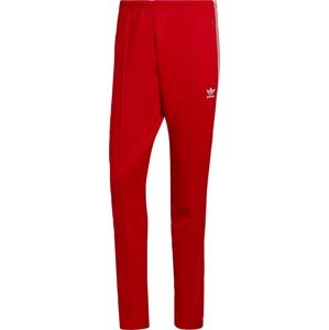 Kalhoty 'Adicolor Classics Beckenbauer' adidas Originals červená / bílá