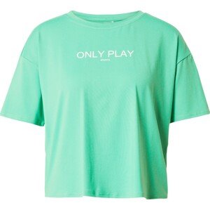 Funkční tričko Only Play nefritová / bílá