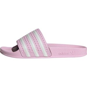 Pantofle 'Adilette' adidas Originals růžová / bílá