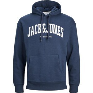 Mikina 'Josh' jack & jones námořnická modř / bílá