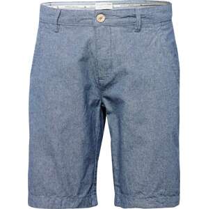 Chino kalhoty 'Dobby' COLOURS & SONS chladná modrá