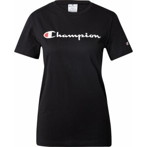 Tričko Champion Authentic Athletic Apparel oranžově červená / černá / bílá