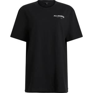 Tričko 'BRYN' AllSaints černá / bílá