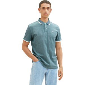 Tričko Tom Tailor tyrkysová / pastelová modrá / bílá
