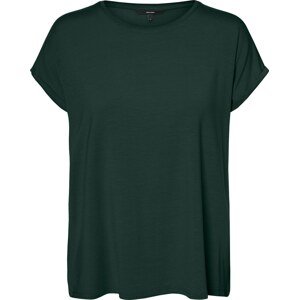 Tričko 'AVA' Vero Moda tmavě zelená