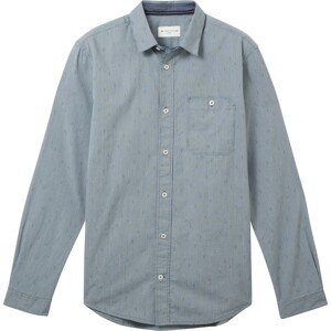Košile Tom Tailor chladná modrá / bílá