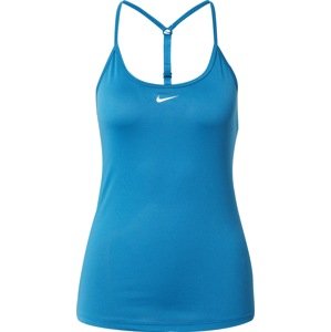 Sportovní top Nike azurová / bílá
