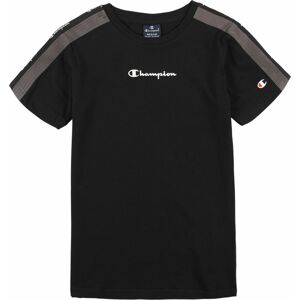 Tričko Champion Authentic Athletic Apparel tmavě šedá / černá / bílá