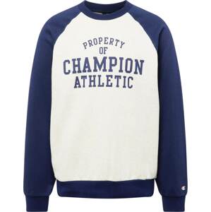 Mikina Champion Authentic Athletic Apparel námořnická modř / bílý melír
