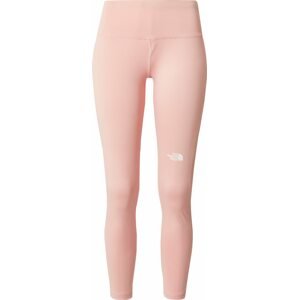 Sportovní kalhoty 'FLEX' The North Face růžová / bílá