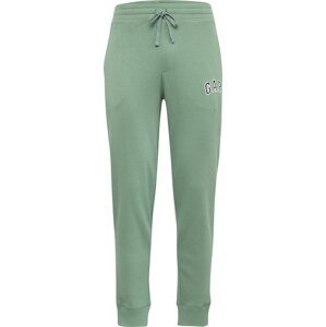 Kalhoty GAP noční modrá / světle zelená / bílá