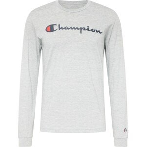 Tričko Champion Authentic Athletic Apparel tmavě modrá / šedý melír / oranžově červená