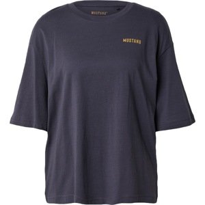 Tričko 'AUDREY' mustang námořnická modř / meruňková / růžová