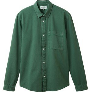 Košile Tom Tailor Denim trávově zelená