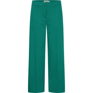Kalhoty s puky Ichi smaragdová