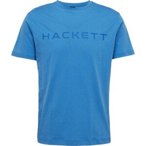 Tričko 'ESSENTIAL' Hackett London modrá / azurová