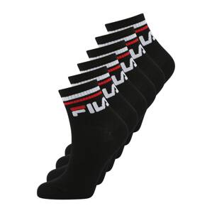 FILA Sportovní ponožky grenadina / černá / bílá