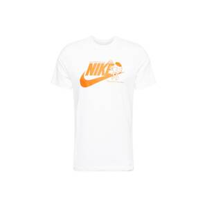 Nike Sportswear Tričko oranžová / tmavě oranžová / bílá