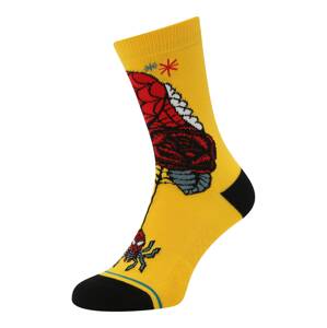 Stance Ponožky 'SPIDEY'  žlutá / červená / černá / bílá
